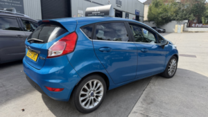 2014 Ford Fiesta 1.0 T Ecoboost Titanium X Blue 5dr Heated Seats+low Tax+10 Stamps in Blue — image 4