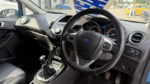 2014 Ford Fiesta 1.0 T Ecoboost Titanium X Blue 5dr Heated Seats+low Tax+10 Stamps in Blue — image 5