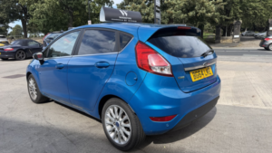 2014 Ford Fiesta 1.0 T Ecoboost Titanium X Blue 5dr Heated Seats+low Tax+10 Stamps in Blue — image 6