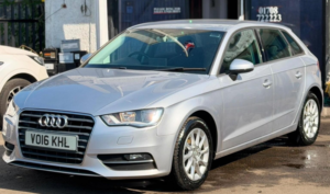2016 Audi A3 1.4 Tfsi Cod Se Sportback S Tronic Euro 6 (s/s) 5dr in Silver — image 3