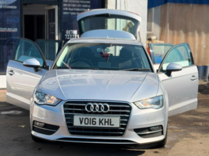2016 Audi A3 1.4 Tfsi Cod Se Sportback S Tronic Euro 6 (s/s) 5dr in Silver — image 5