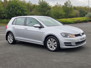 2014 Volkswagen Golf 2.0 Tdi Bluemotion Tech Se Euro 5 (s/s) 5dr in Silver — image 4