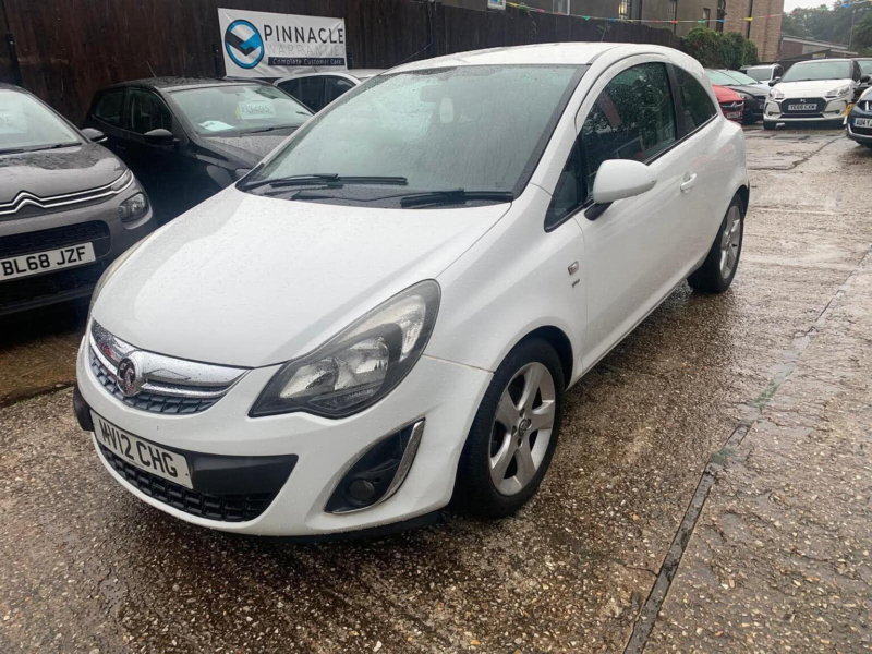 2012 Vauxhall Corsa 1.2i Ecoflex 16v Sxi Euro 5 (s/s) 3dr (a/c) in White — image 1
