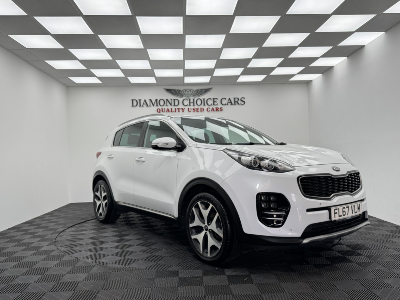 2017 Kia Sportage 1.6 T-Gdi Gt-Line in White — image 1