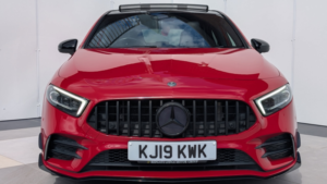 2019 Mercedes-Benz A Class 2.0 A35 Amg (premium Plus) Hatchback 5dr Petrol Spds Dct 4matic Euro 6 (s/s) (306 Ps) in Red — image 2