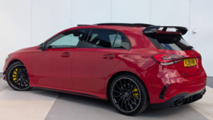 2019 Mercedes-Benz A Class 2.0 A35 Amg (premium Plus) Hatchback 5dr Petrol Spds Dct 4matic Euro 6 (s/s) (306 Ps) in Red — image 5