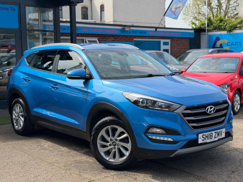 2018 Hyundai Tucson 1.6 Gdi Blue Drive Se Nav Euro 6 (s/s) 5dr in Blue — image 1