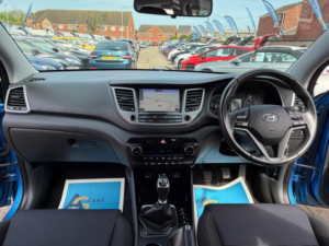 2018 Hyundai Tucson 1.6 Gdi Blue Drive Se Nav Euro 6 (s/s) 5dr in Blue — image 2