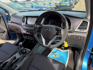 2018 Hyundai Tucson 1.6 Gdi Blue Drive Se Nav Euro 6 (s/s) 5dr in Blue — image 3