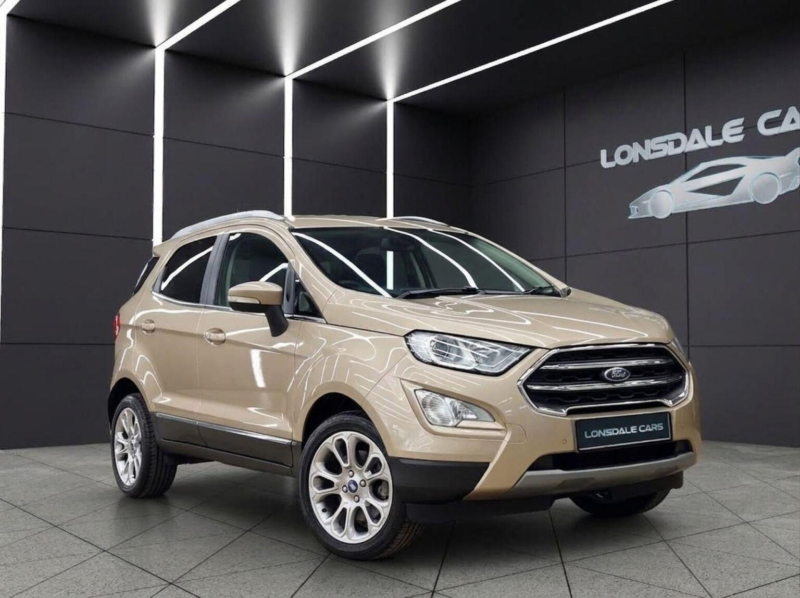 2018 Ford Ecosport 1.0t Ecoboost Titanium Euro 6 (s/s) 5dr in Beige — image 1