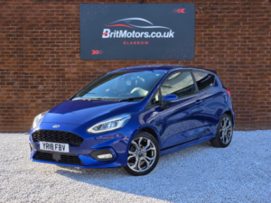 2018 Ford Fiesta 1.0 T Ecoboost St-Line X in Blue — image 4