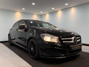 2014 Mercedes-Benz A Class 2.1 A200 Cdi Amg Sport 7g-Dct Euro 6 (s/s) 5dr in Black — image 3