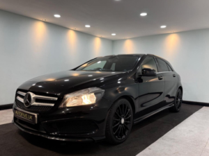 2014 Mercedes-Benz A Class 2.1 A200 Cdi Amg Sport 7g-Dct Euro 6 (s/s) 5dr in Black — image 4