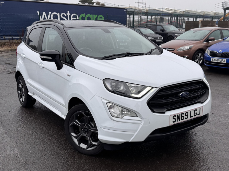 2019 Ford Ecosport 1.0 T Ecoboost St-Line in White — image 1