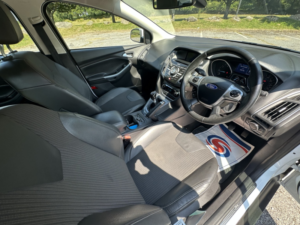 2014 Ford Focus 1.6 Tdci 115 Titanium X Navigator 5dr Man, Diesel, White + £20 Road Tax in White — image 4