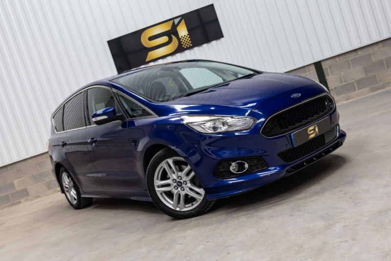 2017 Ford S-Max 2.0 Tdci Titanium Sport Powershift Euro 6 (s/s) 5dr in Blue — image 1
