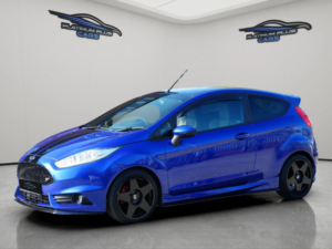 2014 Ford Fiesta 1.6t Ecoboost St-3 Euro 5 (s/s) 3dr in Blue — image 3