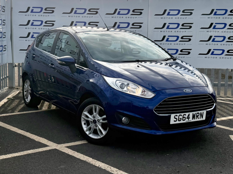 2014 Ford Fiesta 1.0t Ecoboost Zetec Hatchback 5dr Petrol Manual Euro 5 (s/s) (100 Ps) in Blue — image 1