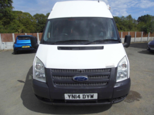 2014 Ford Transit 2.2 Tdci 350 Fwd L2 H3 3dr in White — image 2