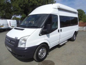2014 Ford Transit 2.2 Tdci 350 Fwd L2 H3 3dr in White — image 3