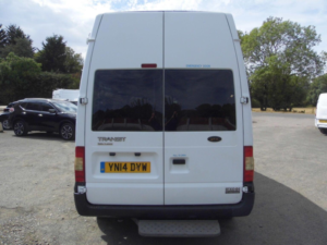 2014 Ford Transit 2.2 Tdci 350 Fwd L2 H3 3dr in White — image 6
