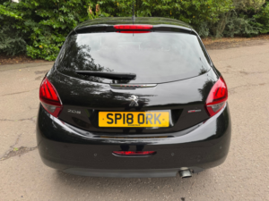 2018 Peugeot 208 1.2 Puretech Gt Line Hatchback 5dr Petrol Manual Euro 6 (s/s) (110 Ps) in Black — image 6