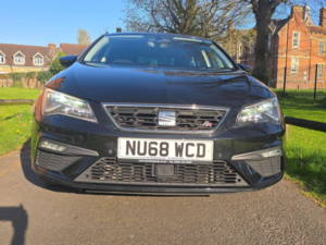 2018 SEAT Leon 2.0 Tsi Fr Sport DSG Euro 6 (s/s) 5dr in Black — image 2
