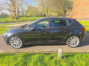 2018 SEAT Leon 2.0 Tsi Fr Sport DSG Euro 6 (s/s) 5dr in Black — image 4