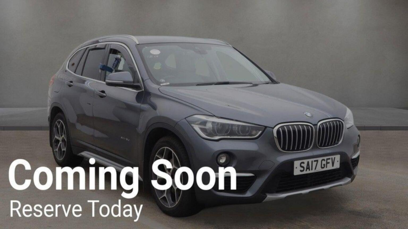 2017 BMW X1 2.0 18d Xline Auto Xdrive Euro 6 (s/s) 5dr in Grey — image 1