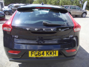 2014 Volvo V40 1.6 D2 Se Lux Euro 5 (s/s) 5dr in Black — image 6
