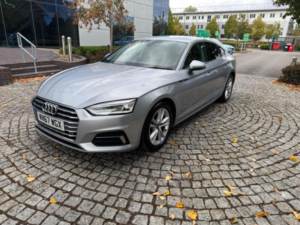 2017 Audi A5 2.0 Tdi Sport Sportback Euro 6 (s/s) 5dr in Silver — image 3