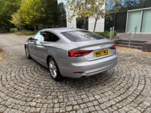 2017 Audi A5 2.0 Tdi Sport Sportback Euro 6 (s/s) 5dr in Silver — image 4