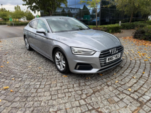 2017 Audi A5 2.0 Tdi Sport Sportback Euro 6 (s/s) 5dr in Silver — image 5