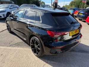 2021 Audi A3 1.0 Tfsi 30 Technik Sportback 5dr Petrol Manual Euro 6 (s/s) (110 Ps) in Black — image 3
