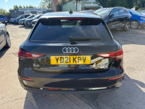 2021 Audi A3 1.0 Tfsi 30 Technik Sportback 5dr Petrol Manual Euro 6 (s/s) (110 Ps) in Black — image 6