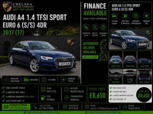 2017 Audi A4 1.4 Tfsi Sport Euro 6 (s/s) 4dr in Blue — image 2