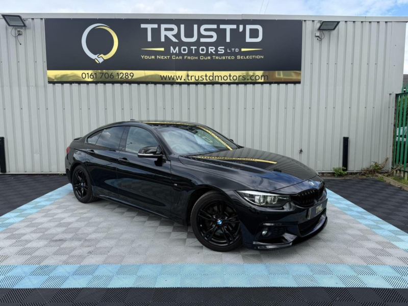 2017 BMW 4 Series Gran Coupe 2.0 420d M Sport Auto Euro 6 (s/s) 5dr in Black — image 1