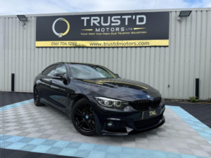 2017 BMW 4 Series Gran Coupe 2.0 420d M Sport Auto Euro 6 (s/s) 5dr in Black — image 3