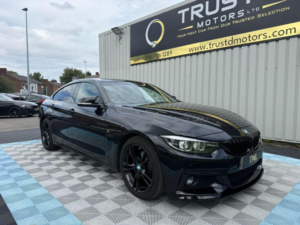 2017 BMW 4 Series Gran Coupe 2.0 420d M Sport Auto Euro 6 (s/s) 5dr in Black — image 4