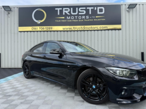 2017 BMW 4 Series Gran Coupe 2.0 420d M Sport Auto Euro 6 (s/s) 5dr in Black — image 5