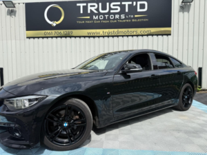 2017 BMW 4 Series Gran Coupe 2.0 420d M Sport Auto Euro 6 (s/s) 5dr in Black — image 6