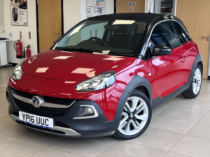 2016 Vauxhall Adam 1.0 I Turbo Ecoflex Rocks Air in Red — image 3