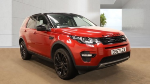 2017 Land Rover Discovery Sport 2.0 Td4 Hse Black in Red — image 6