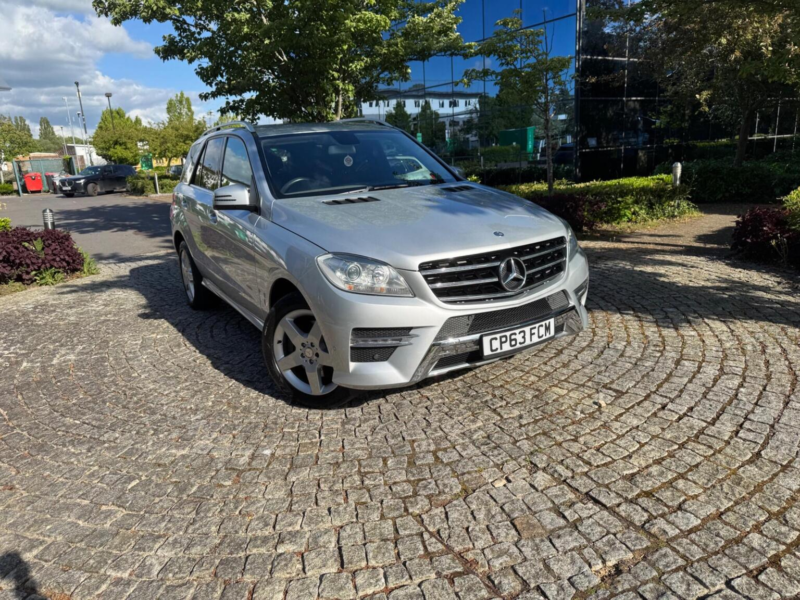 2013 Mercedes-Benz M Class 2.1 Ml250 Bluetec Amg Sport G-Tronic 4WD Euro 6 (s/s) 5dr in Silver — image 1
