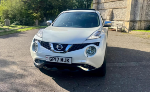 2017 Nissan Juke 1.6 Dig-T Tekna Xtron 4WD Euro 6 5dr in White — image 2