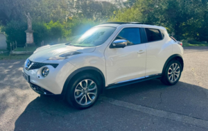 2017 Nissan Juke 1.6 Dig-T Tekna Xtron 4WD Euro 6 5dr in White — image 3