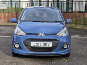 2017 Hyundai I10 1.2 Premium Auto Euro 6 5dr in Blue — image 2