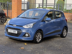 2017 Hyundai I10 1.2 Premium Auto Euro 6 5dr in Blue — image 3