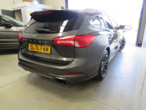 2020 Ford Focus 1.5 Ecoblue St-Line X Auto Euro 6 (s/s) 5dr in Grey — image 6