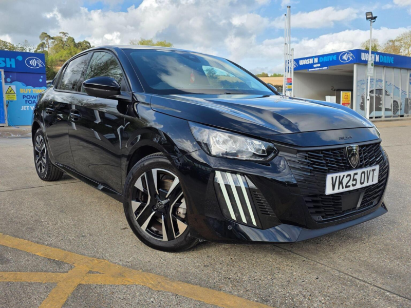 2025 Peugeot 208 1.2 Puretech Allure Euro 6 (s/s) 5dr in Black — image 1
